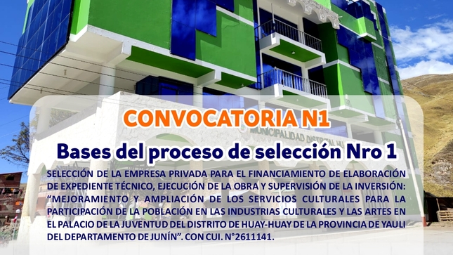 CONVOCATORIA 1