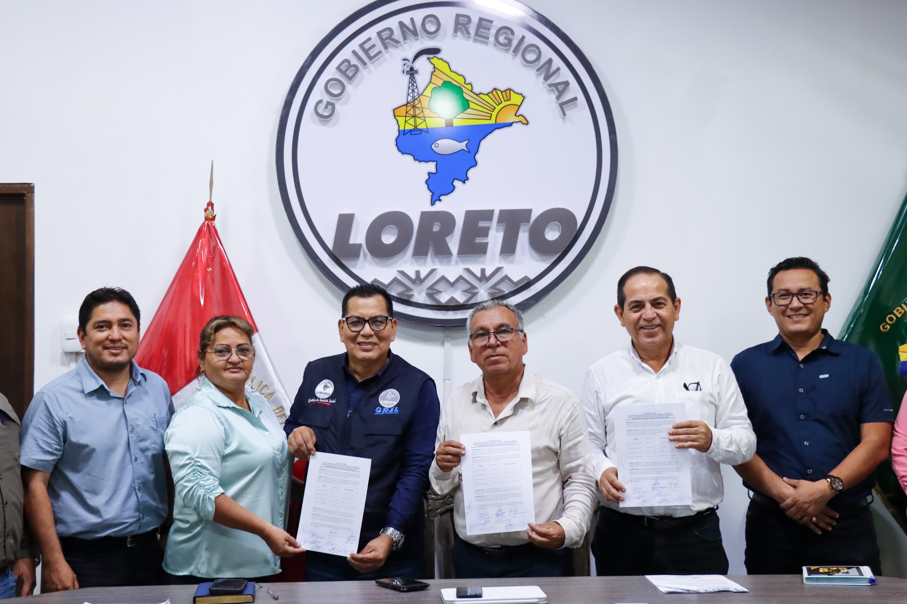 GREL y el SUTEP Loreto instalan comisión de negociación colectiva 2025.