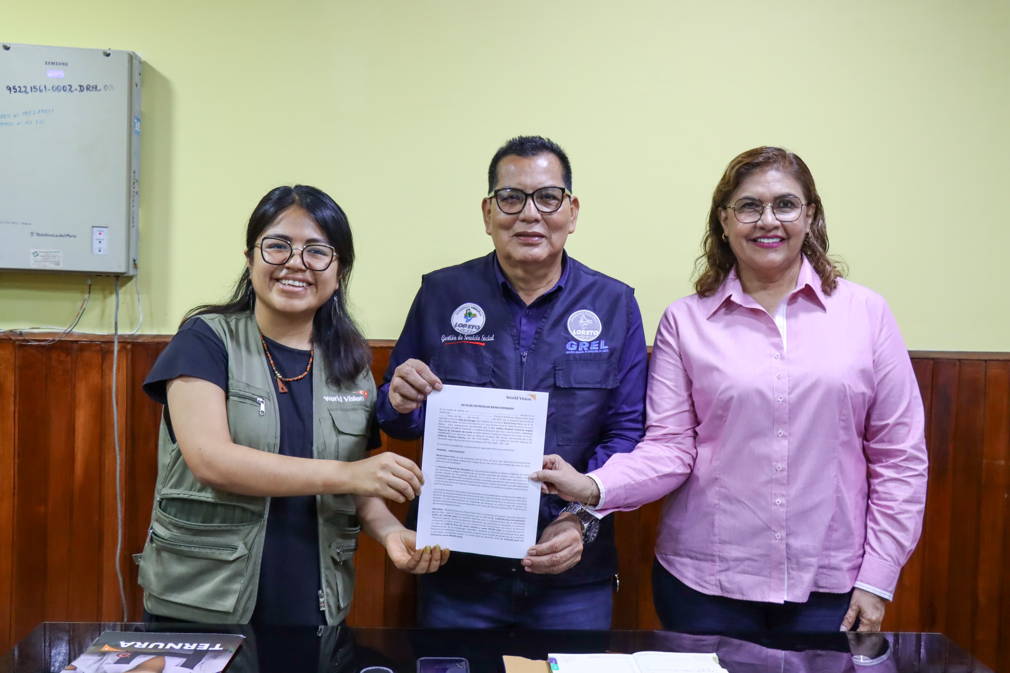 GREL y World Vision Perú impulsan el proyecto “Inclusión educativa para la vida”.