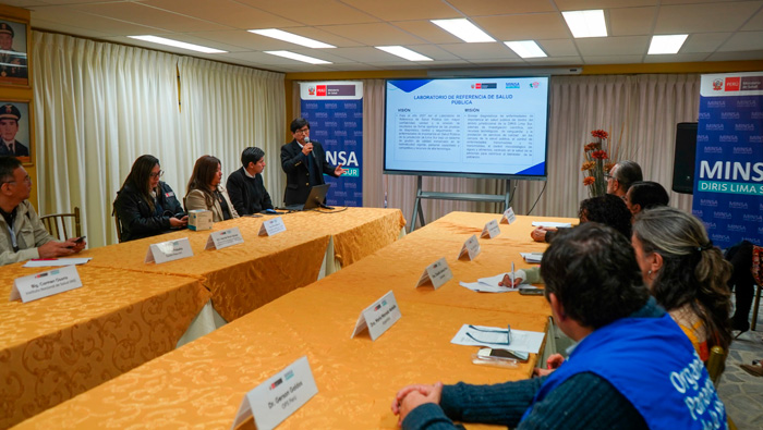 DIRIS Lima Sur lidera lucha regional contra la tuberculosis resistente