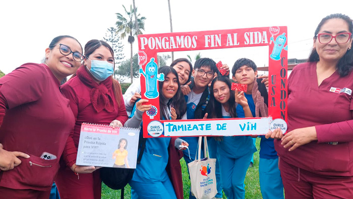 Más de 200 estudiantes se realizaron pruebas de VIH en la Universidad San Juan Bautista
