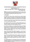 Vista preliminar de documento Resolución Jefatura N.° 268-2025-SUNARP/ZRIX/JEF