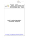 Vista preliminar de documento MANUAL DE POLÍTICAS ESPECÍFICAS DE SEGURIDAD DE LA INFORMACIÓN