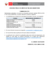 Vista preliminar de documento 6. COMUNICADO N° 1