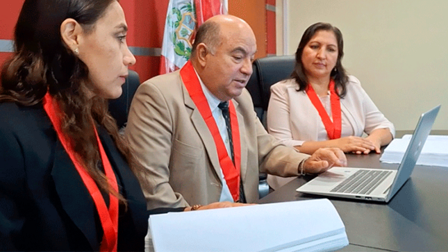 Tercera Sala Laboral de la Corte de La Libertad garantiza justicia oportuna en procesos de adultos mayores