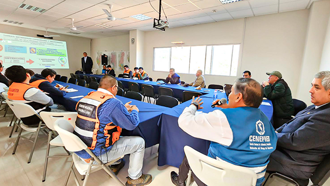 Cenepred refuerza articulación con SEDENA y PCM en Amazonas: Taller sobre GRD y Defensa Nacional