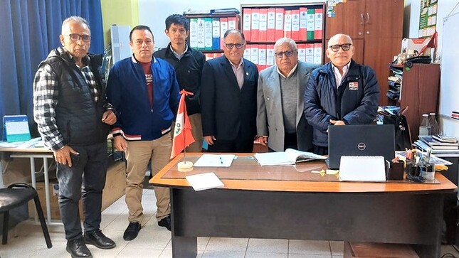 Reunión con directores de CETPRO