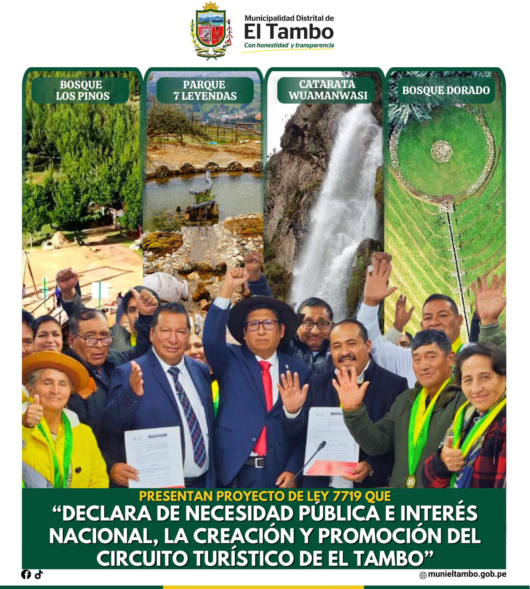 El Tambo avanza como nuevo polo turístico del Valle del Mantaro