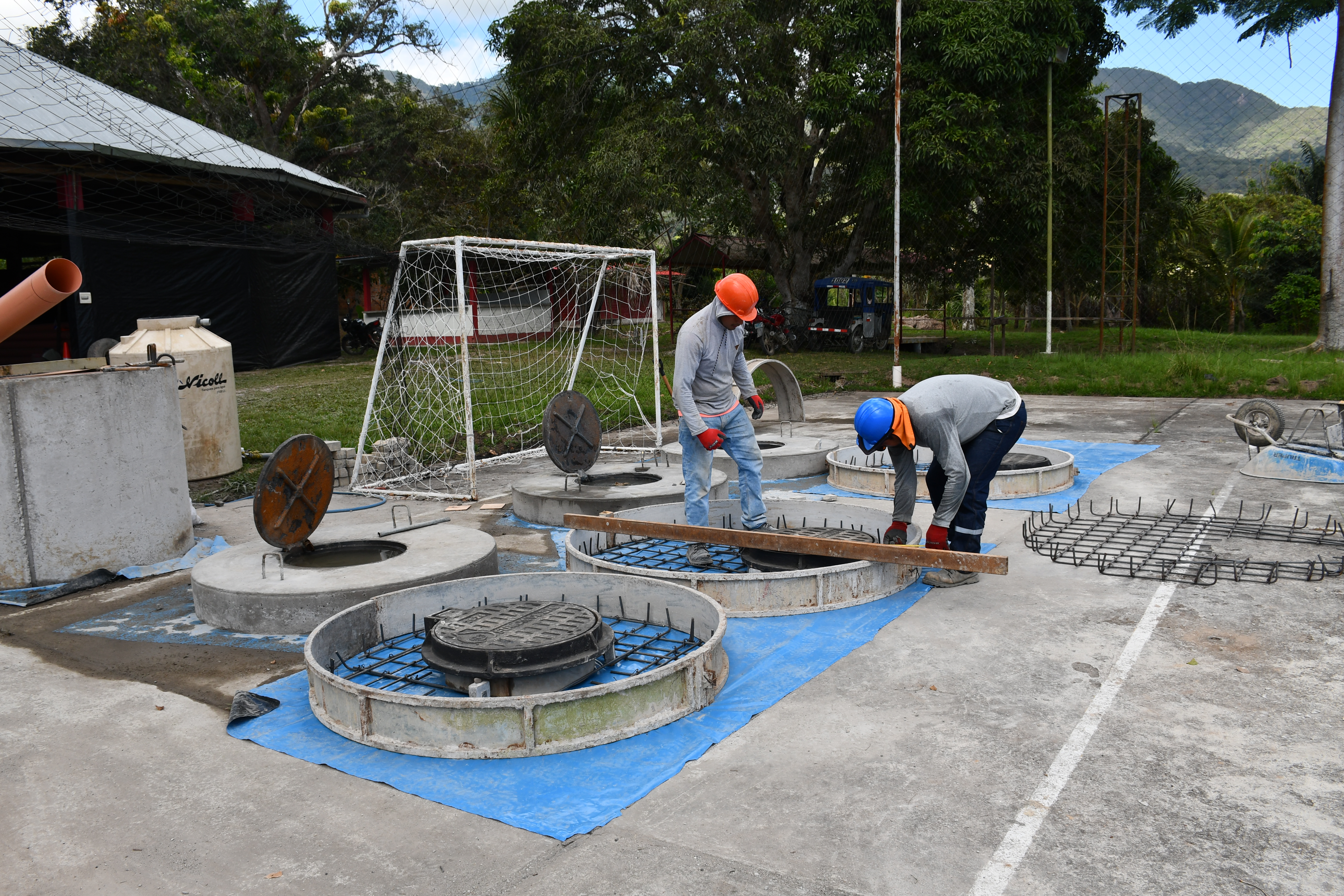 Avance de obra del COAR San Martín en Moyobamba