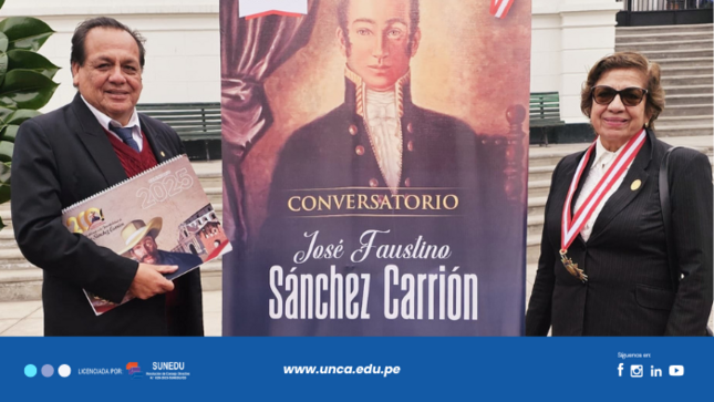 Este acto protocolar se llevó a cabo en la Plaza José Faustino Sánchez del Parlamento.