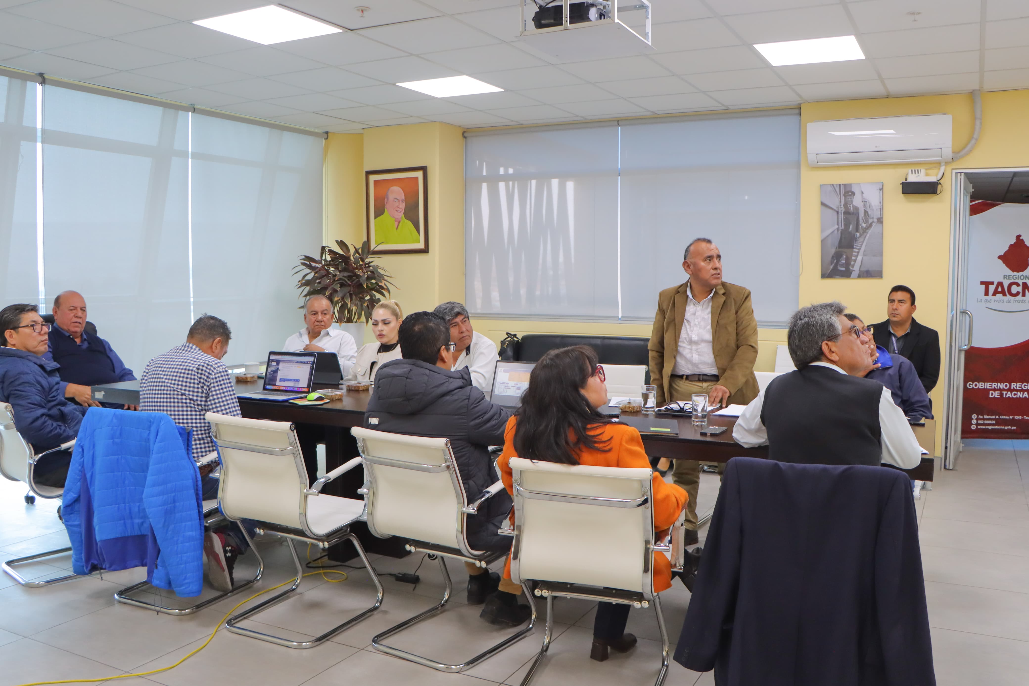 PET realiza informe sobre el estado situacional de la ejecución de obras hidráulicas en Tacna