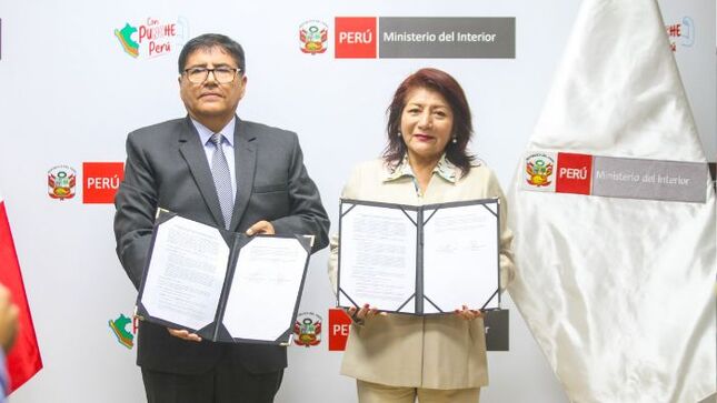 Concretan firma de convenio para construcción e implementación de Complejo Policial en Lima Norte