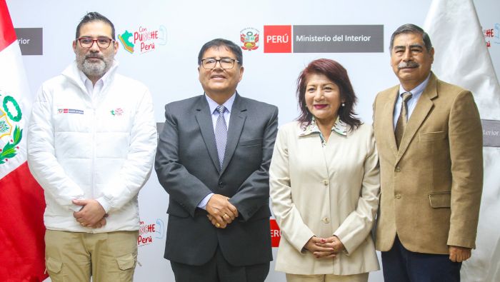 Concretan firma de convenio para construcción e implementación de Complejo Policial en Lima Norte
