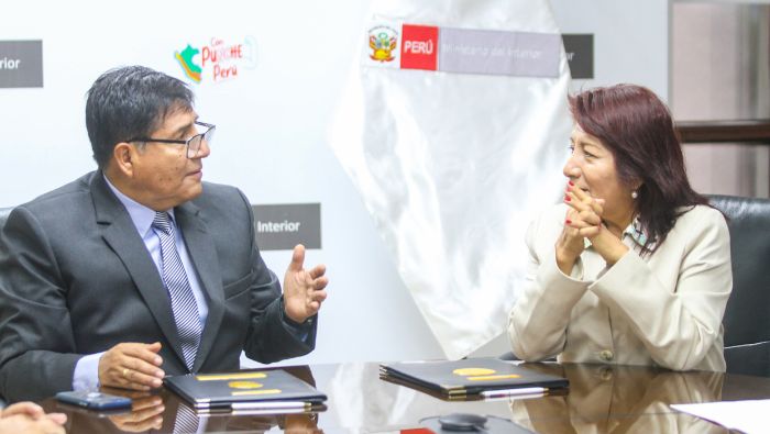 Concretan firma de convenio para construcción e implementación de Complejo Policial en Lima Norte