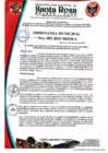 Vista preliminar de documento ORDENANZA MUNICIPAL NRO 005-2025-MDSR-A