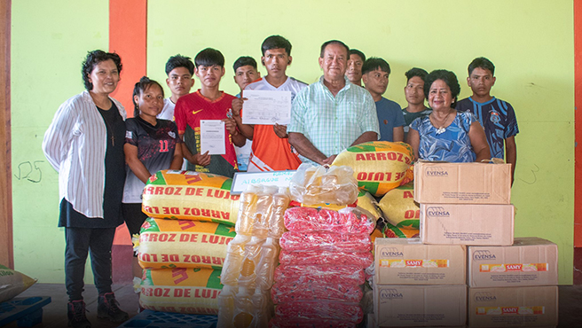 Entrega de alimentos