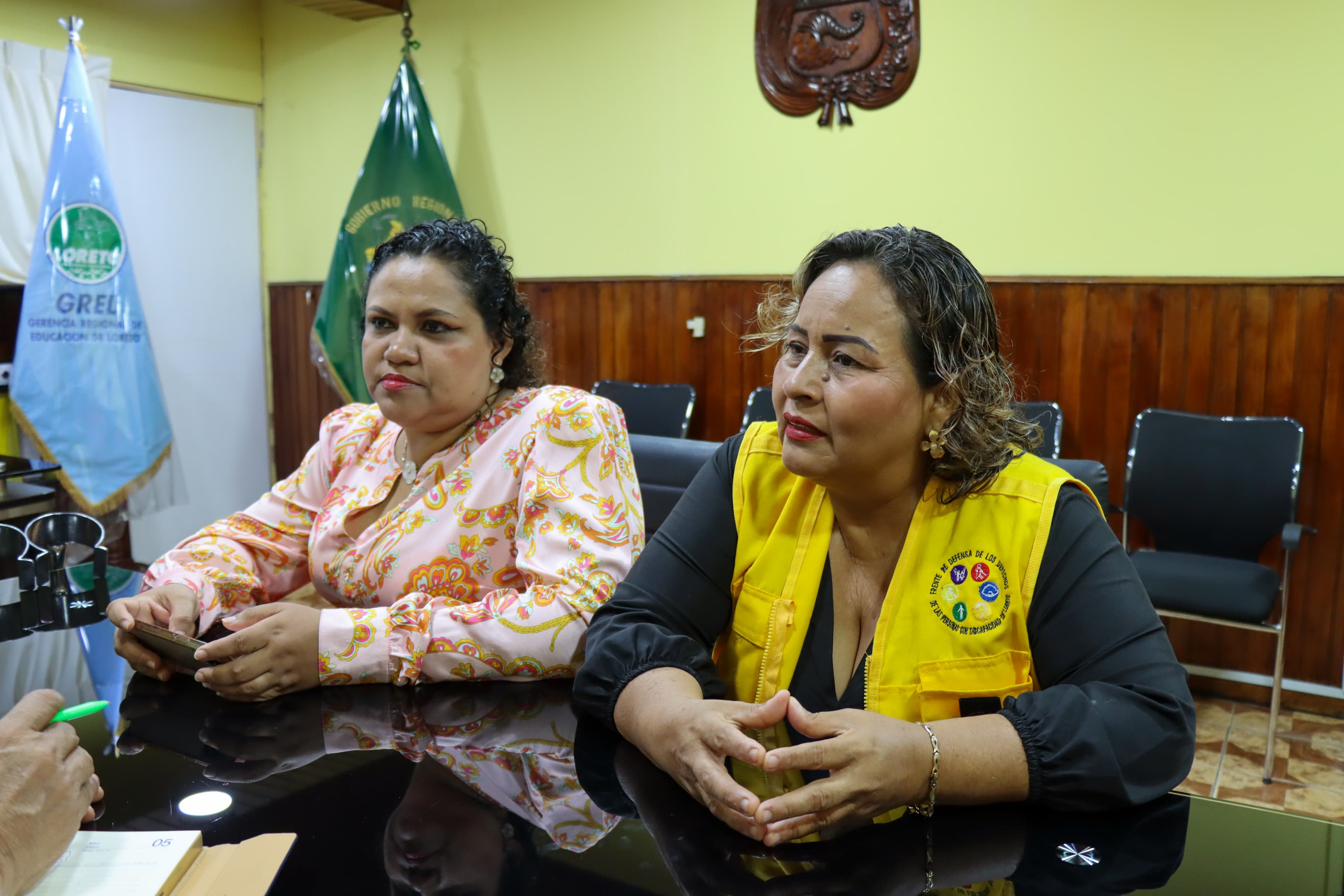 GREL y FREDEPEDIL unen esfuerzos para fortalecer la inclusión educativa en Loreto.