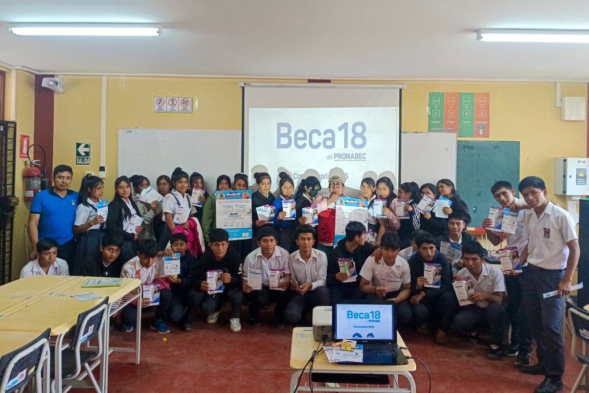 Más de 250 jóvenes de zonas alejadas accedieron a Beca 18 a través de Tambos del Midis