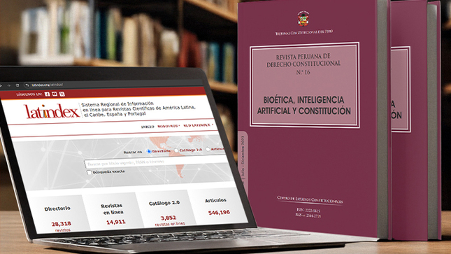 Revista Peruana de Derecho Constitucional del TC logró indexación en Latindex, importante sistema regional en línea para revistas científicas de América Latina