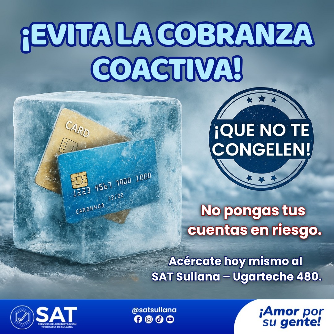 Y SI MAÑANA DESCUBRES QUE TUS CUENTAS ESTÁN CONGELADAS