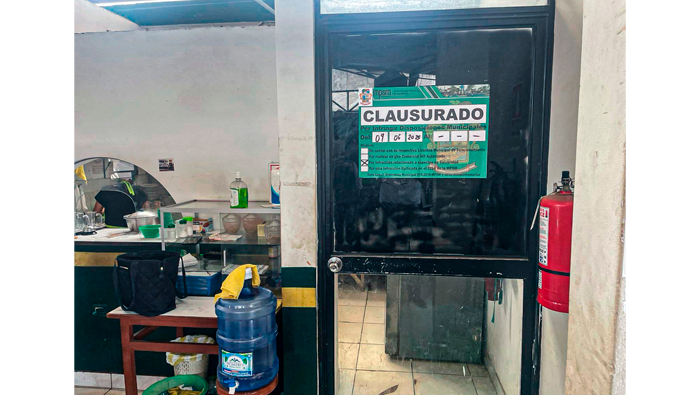 COPROSEC clausura "Restaurantes en Paraderos".