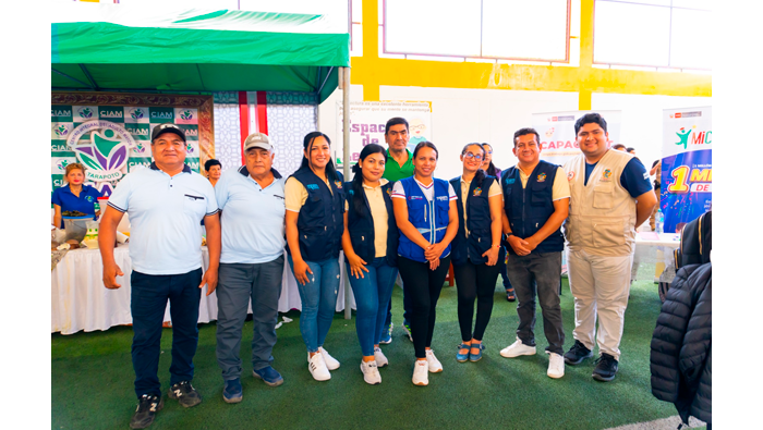 Primera Feria de Servicios Pรบblicos para la poblaciรณn vulnerables en la provincia de San Martรญn.