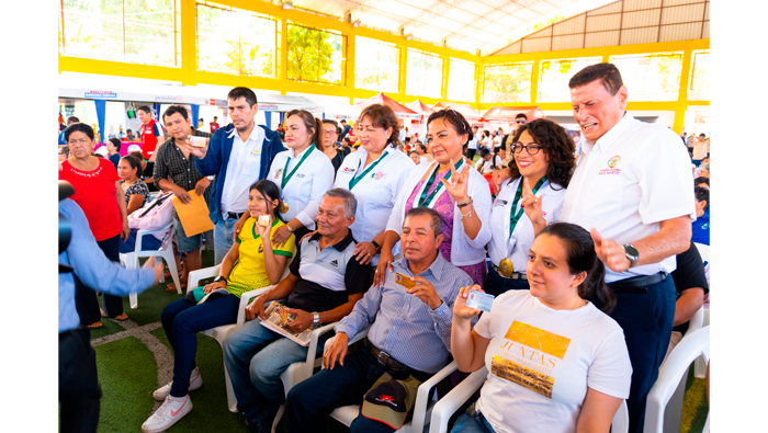 Primera Feria de Servicios Pรบblicos para la poblaciรณn vulnerables en la provincia de San Martรญn.