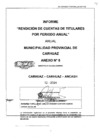 Vista preliminar de documento INFORME RENDICION DE CUENTAS DE TITULARES POR PERIODO ANUAL