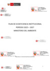 Vista preliminar de documento PLAN DE ECOEFICIENCIA INSTITUCIONAL PERIODO 2025 - 2027 - MINISTERIO DEL AMBIENTE