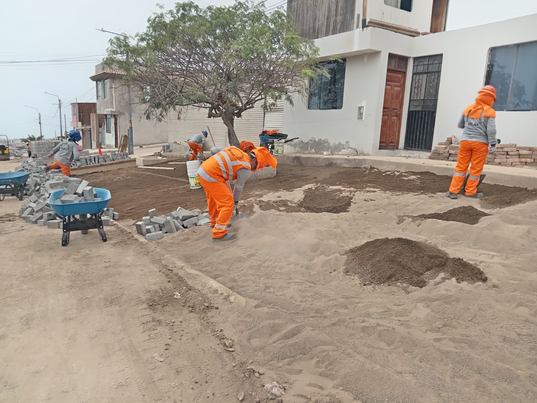 Obreros Trabajando.