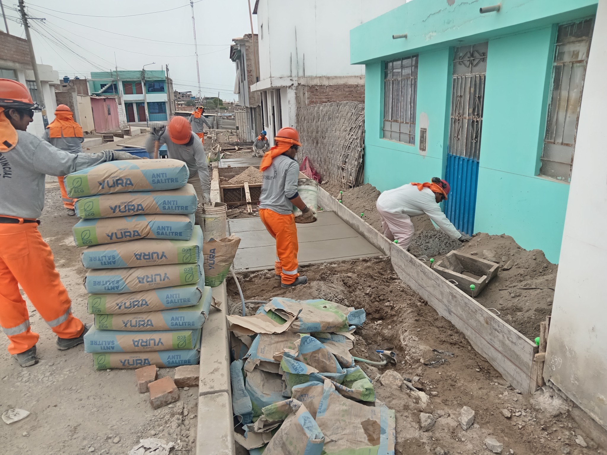 Obreros Trabajando