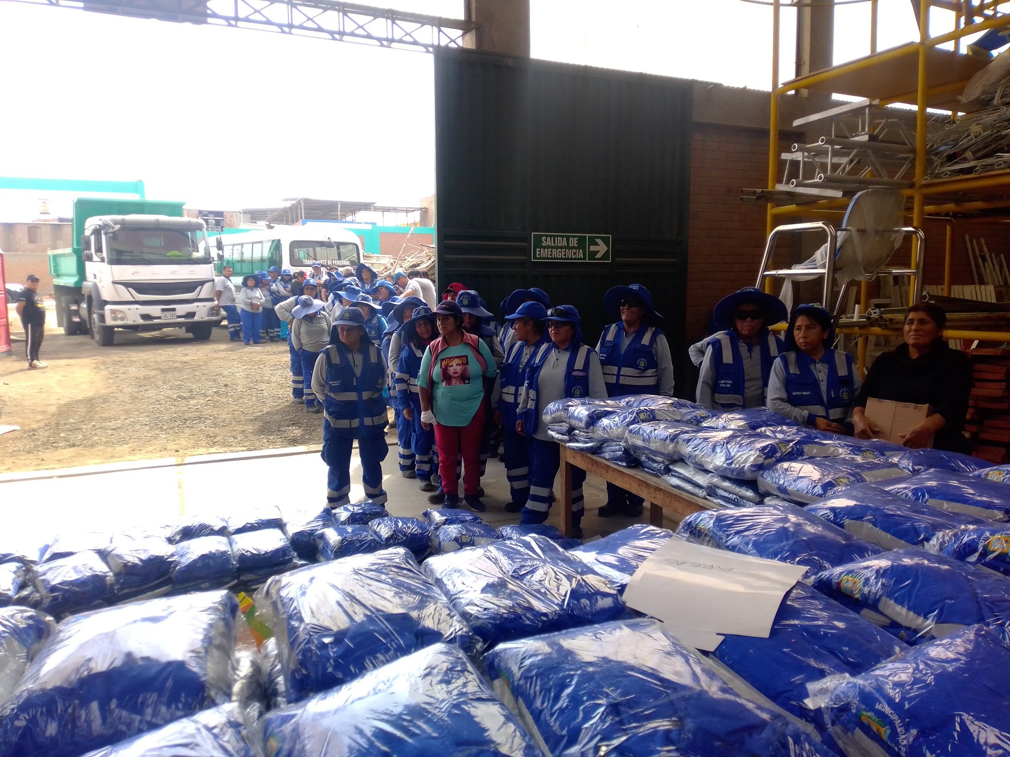 Entrega de Uniformes.