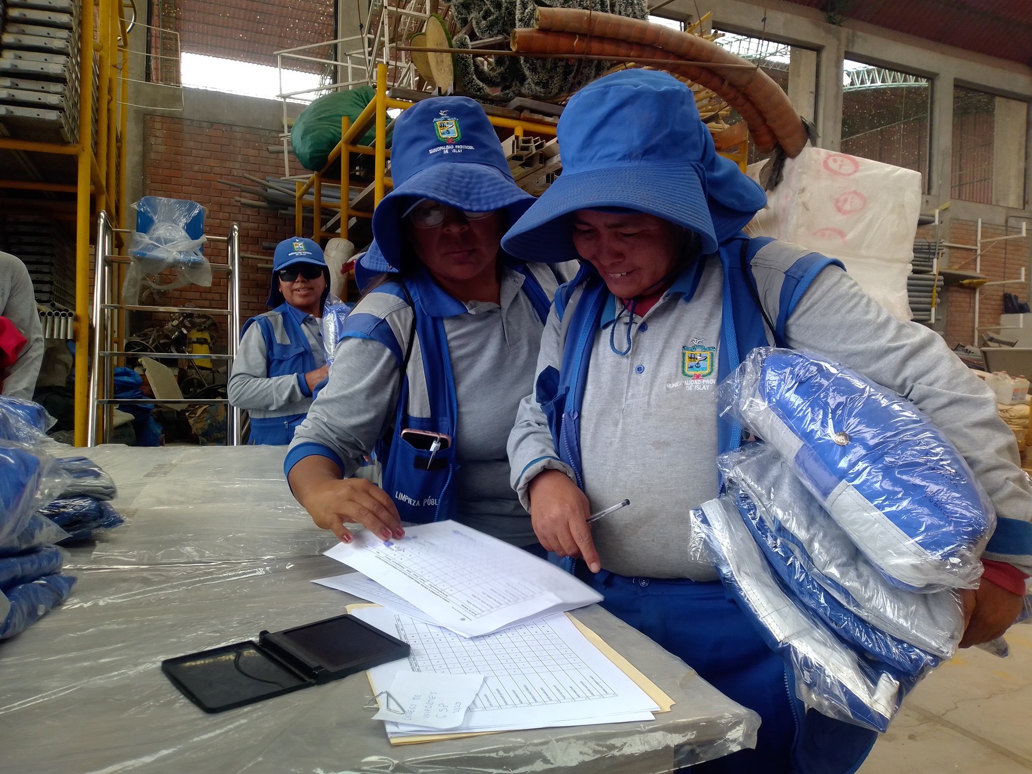 Entrega de Uniformes.