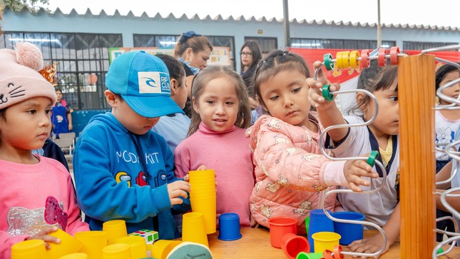 DEMUNA celebró “Día Internacional del Juego” con estudiantes de la I.E Libertador Don José de San Martín de Retes