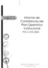 Vista preliminar de documento PLAN OPERATIVO INSTITUCIONAL ANUAL 2025 CONSISTENTE CON EL PIA 2025