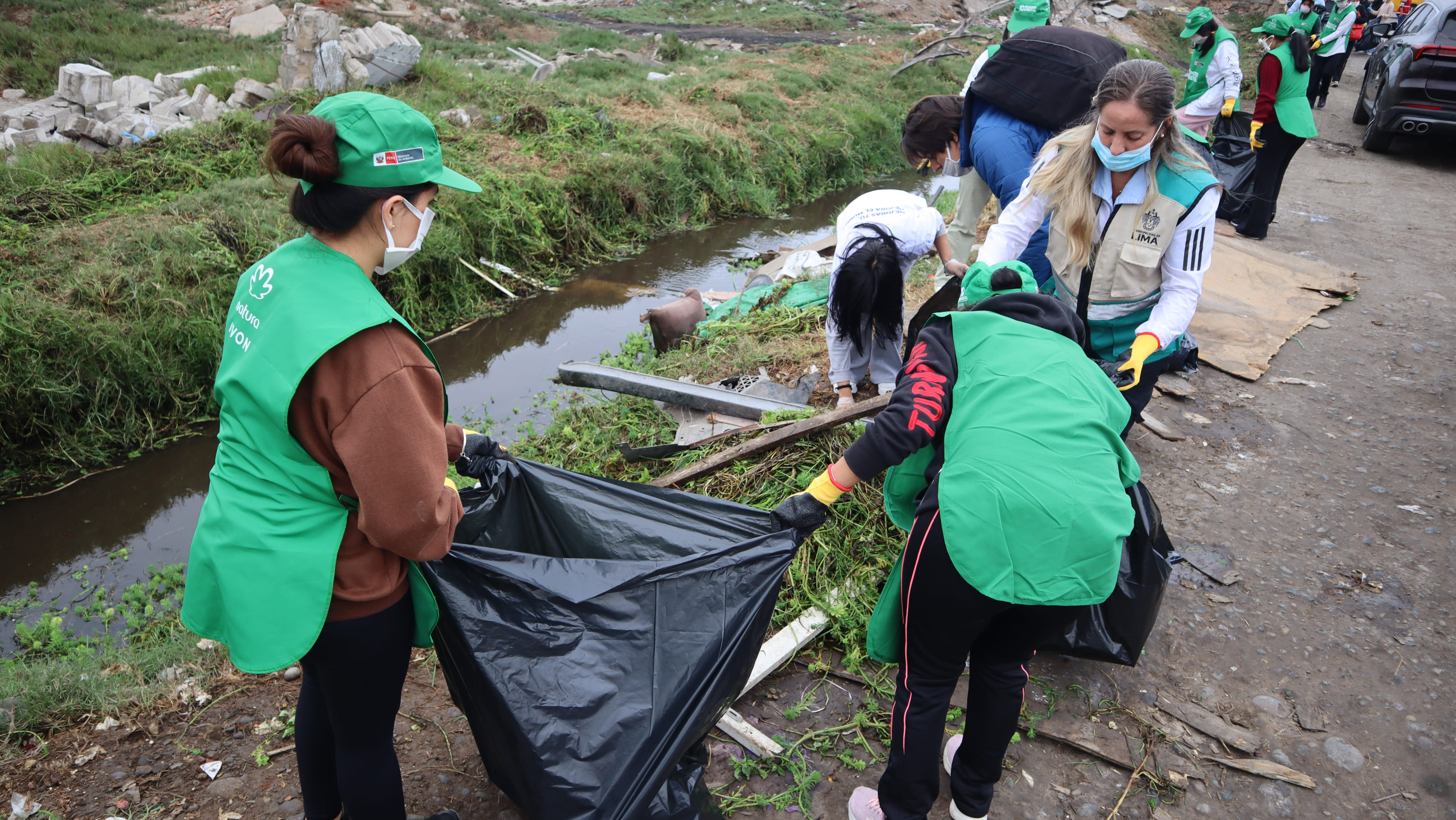 Jornada de limpieza moviliza más de 260 voluntarios por el Humedal Pantanos de Villa