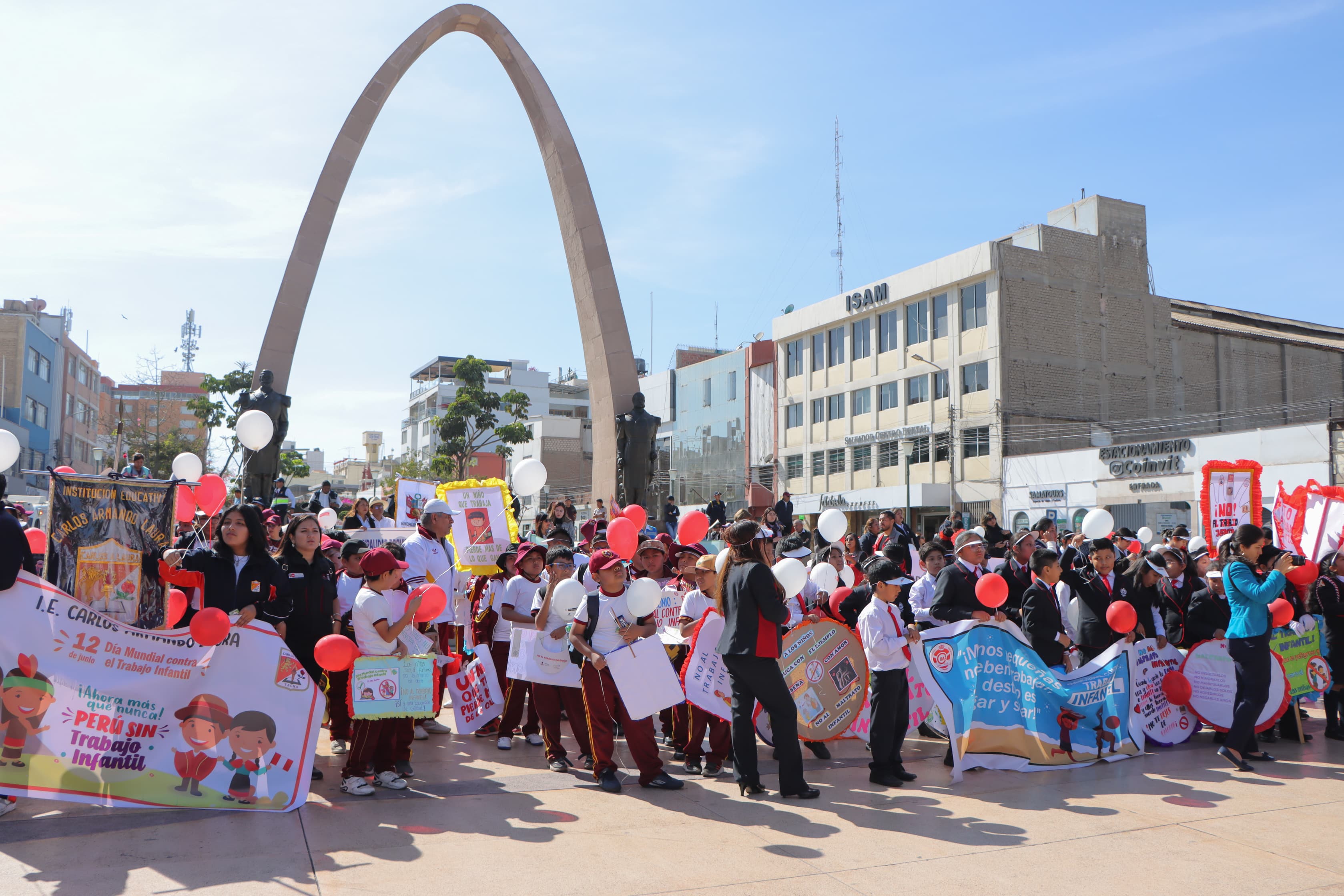 ¡Tacna le dijo no al trabajo infantil!