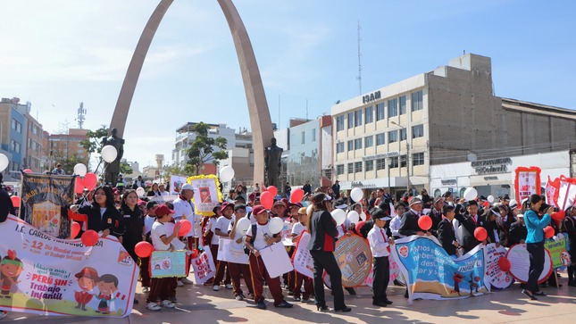 ¡Tacna le dijo no al trabajo infantil!