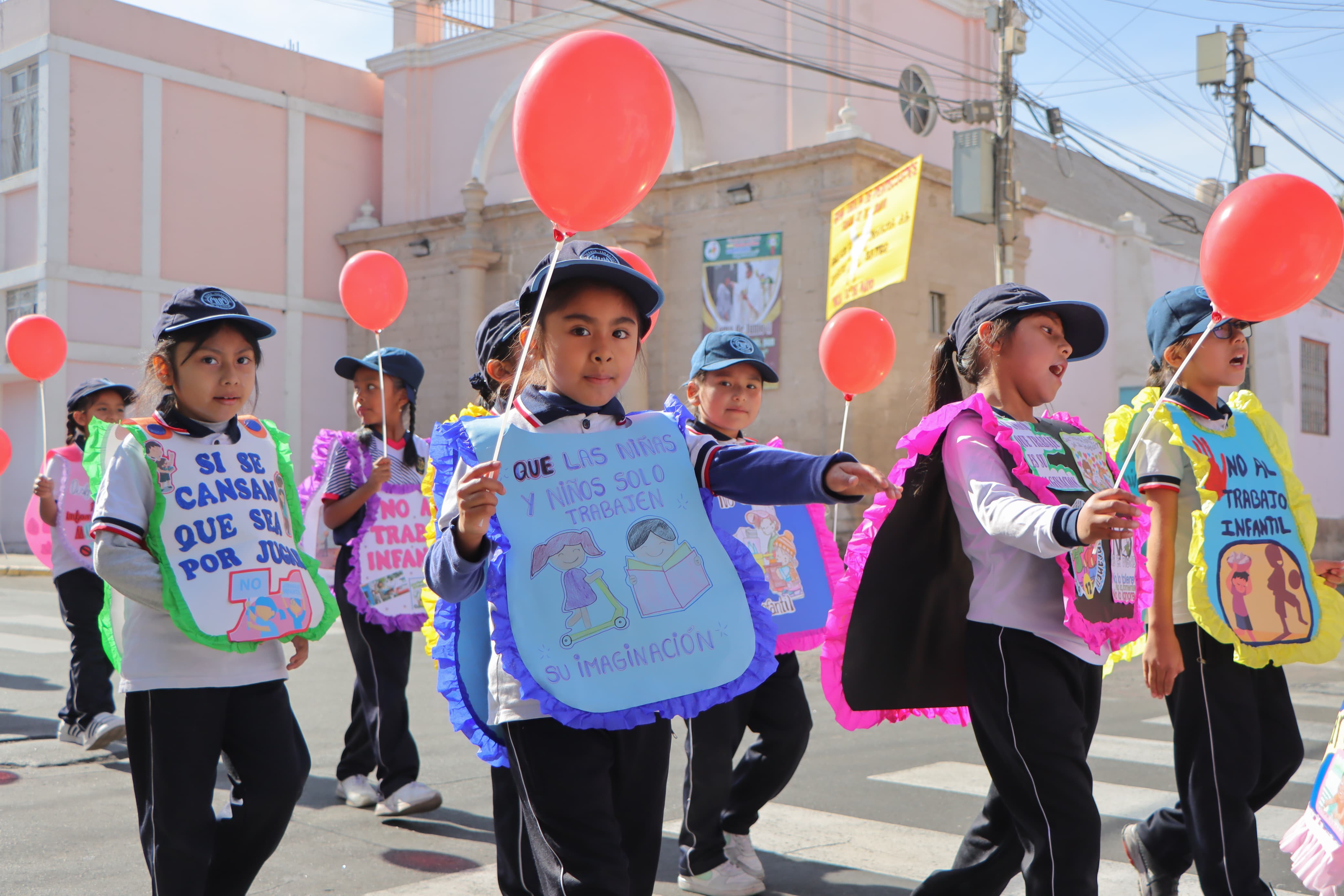 ¡Tacna le dijo no al trabajo infantil!