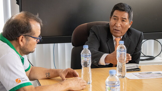 Reunión con Alcalde.
