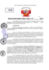 Vista preliminar de documento Resolucion Directoral N° 003481-2025