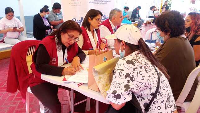  inauguró la campaña "Justicia en tu Comunidad" en la Maternidad de Lima