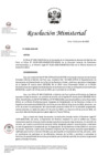 Vista preliminar de documento RM N° 00696-2025-DE (Autorizar el viaje al exterior, en comisión de servicio, de la Capitán EP CESPEDES DE LA CRUZ a (MINUSCA))
