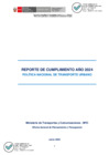 Vista preliminar de documento Reporte Cumplimiento 2024 PN Transporte Urbano-MTC