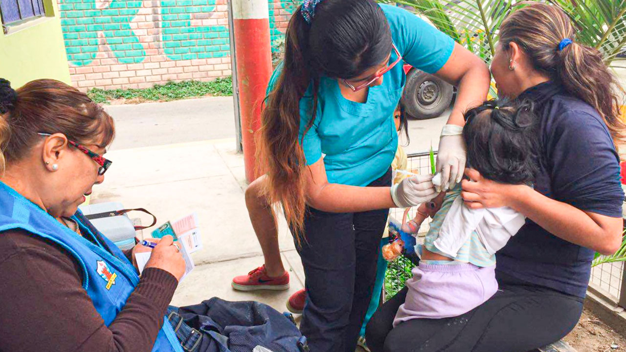 vacunación a menores de 5 años
