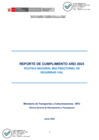 Vista preliminar de documento Reporte Cumplimiento 2024 PNM Seguridad Vial - MTC