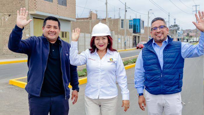 Inspeccionan obra “pistas y veredas en asociación de vivienda Virgen de Chapi” - Barranca