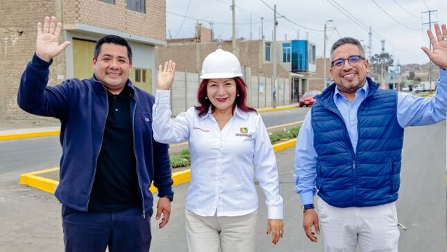 Inspeccionan obra “pistas y veredas en asociación de vivienda Virgen de Chapi” - Barranca