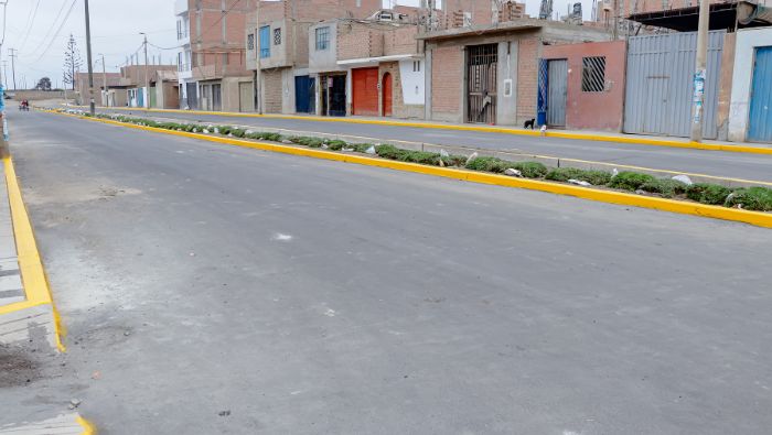 Inspeccionan obra “pistas y veredas en asociación de vivienda Virgen de Chapi” - Barranca