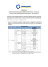 Vista preliminar de documento Comunicado 5: Registro de precalificación de empresas supervisoras Electricidad - SICOES